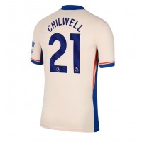 Chelsea Ben Chilwell #21 Fußballbekleidung Auswärtstrikot 2024-25 Kurzarm